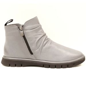 BRAND NEW MAGO 2 Zip Pleated Bootie Boots Size 39